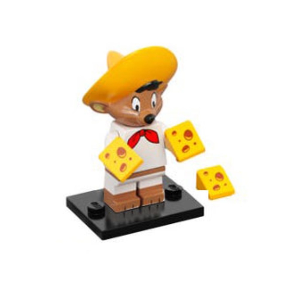 LEGO Looney Tunes "Speedy Gonzales" colt-8  Stand, Accessories, Pamphlet & Bag*
